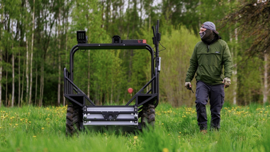 Ukraine's Simba UGV Debuts at NATO Drills, Faces FPV Drone Threat