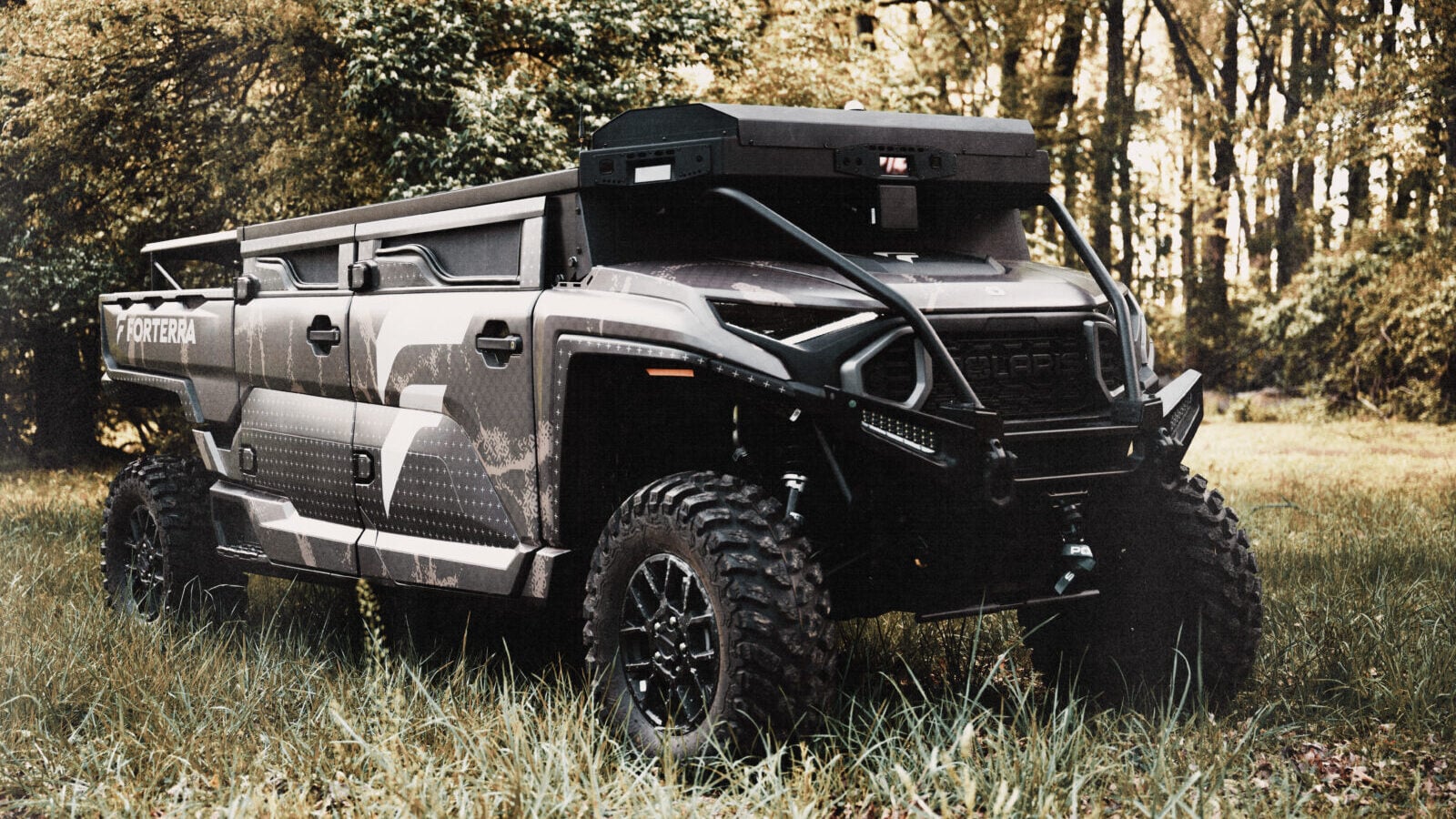 Polaris & Forterra Unveil MESA UGV: Autonomous CASEVAC, Logistics